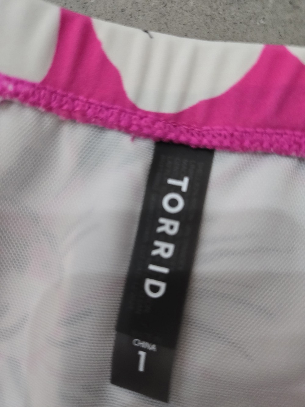 Takini***Torrid Bathing Suit Bottoms And LaneBryant Bathing Suit Top. - Picture 3 of 7